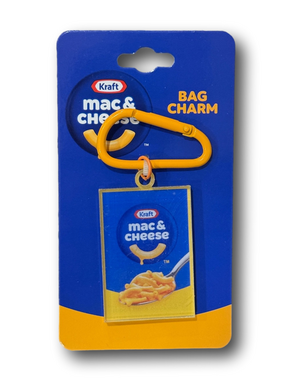 Kraft Macaroni & Cheese Bag Charm / Keychain - NWT